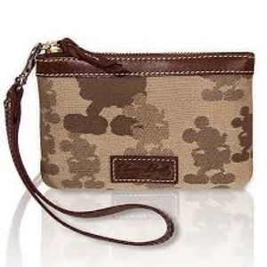 NWT Dooney & Bourke Mickey Mouse wristlet (rare!)
